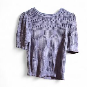 White House Black Market Women's Dark Blue Jumper